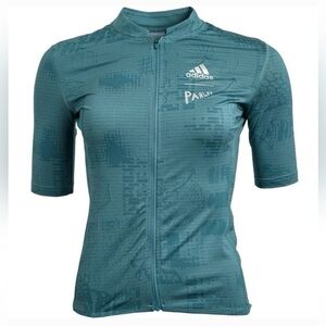 adidas x PARLEY Heat RDY Cycling Jersey HI6832 Womens Size M